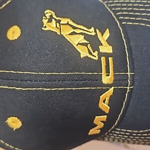 Mack Trucks Bull Dog Logo W/Bruckners Logo and Velcro strap